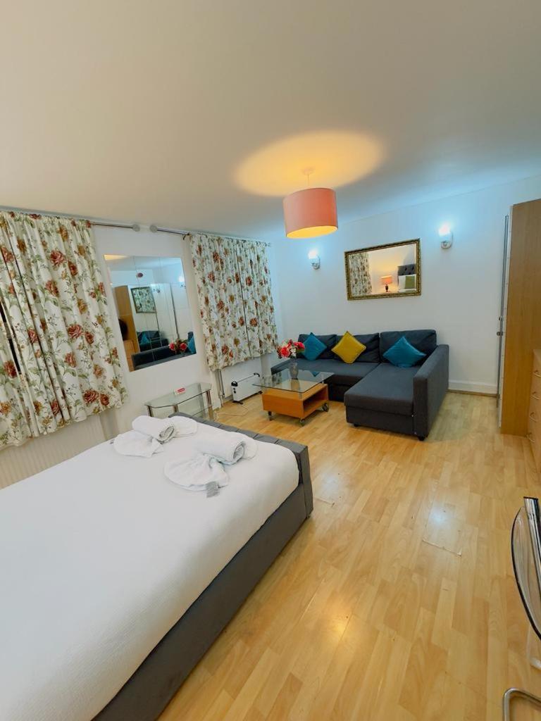 Bright Budget Studio Apartment In Central Londres Extérieur photo